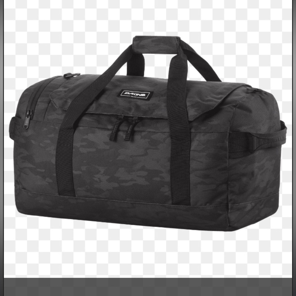 NEW Dakine EQ Duffel 35L Black Vintage Camo
